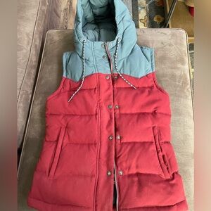 Patagonia Red/Blue with interior Mushroom Print